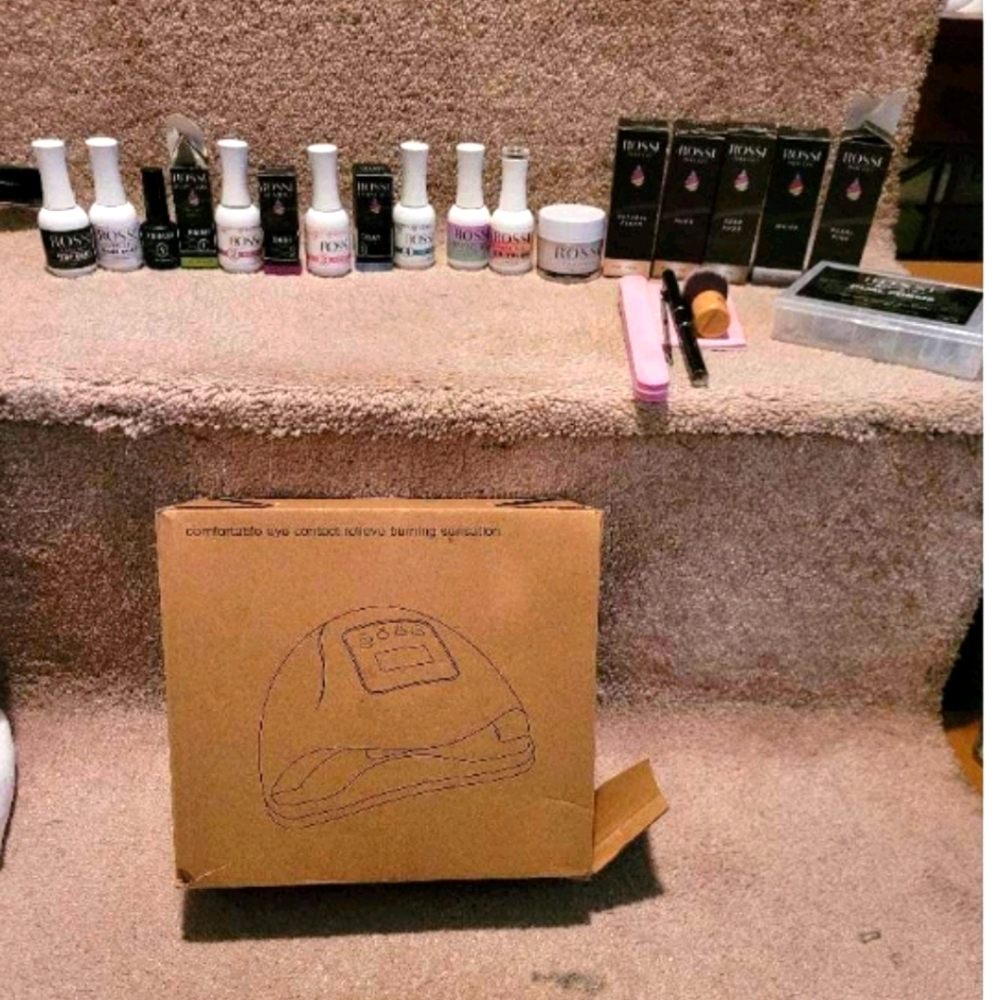 Rossi Nail kit with Lamp